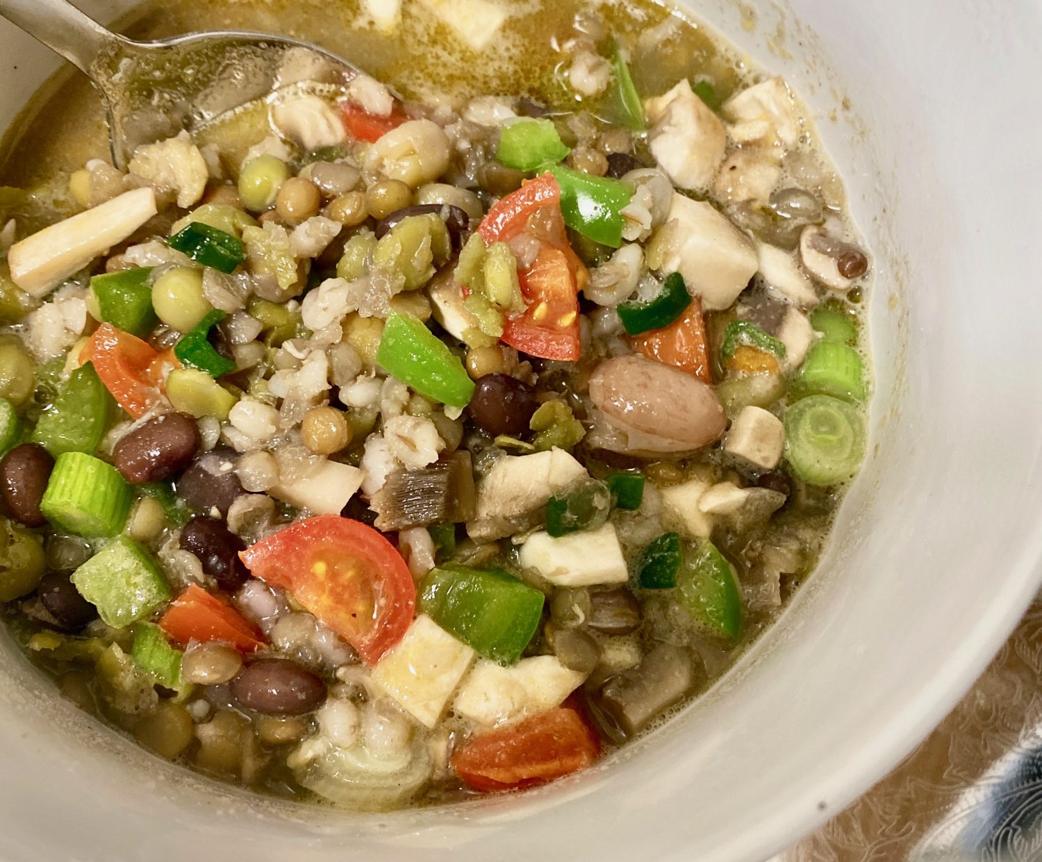 Mixed bean soup